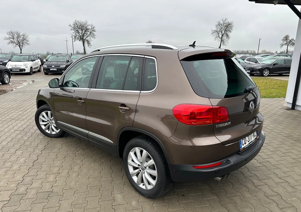 Volkswagen Tiguan cena 52900 przebieg: 184000, rok produkcji 2013 z Zawiercie małe 596